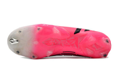 Men's Adidas Predator Edge.1 FG Football Boots - White/Pink