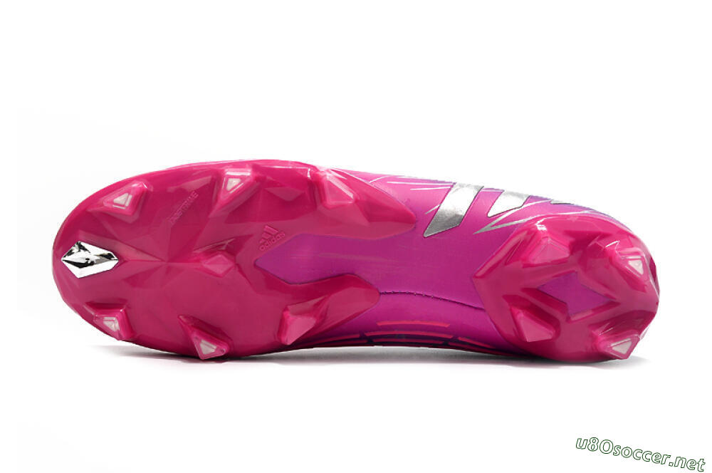 Men's Adidas Predator Edge.1 Low FG Football Boots - Purple/Pink 6