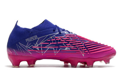 Men's Adidas Predator Edge.1 Low FG Football Boots - Purple/Pink