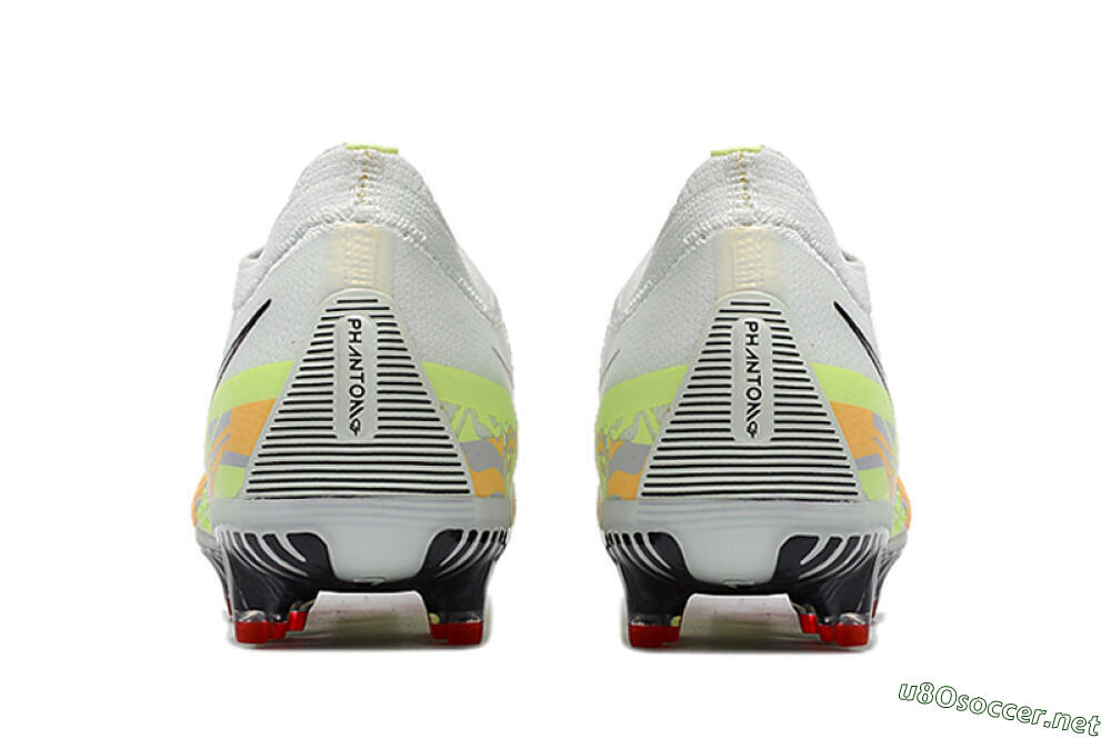 Men's Nike Phantom GT 2 Elite FG Football Boots - White/Green 4