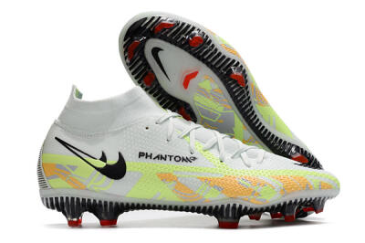 Men's Nike Phantom GT 2 DF Elite FG Football Boots - White/Green