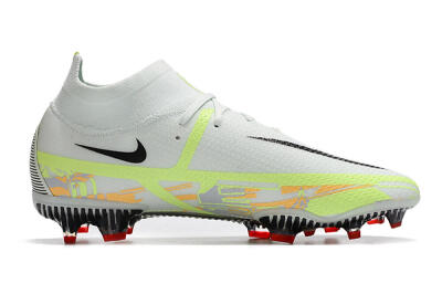 Men's Nike Phantom GT 2 DF Elite FG Football Boots - White/Green
