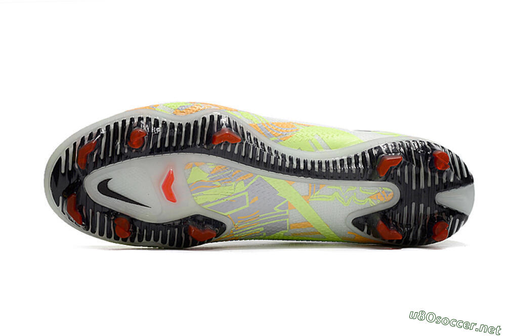 Men's Nike Phantom GT 2 DF Elite FG Football Boots - White/Green 7