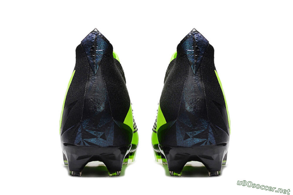 Men's Adidas Predator Edge Geometric+ FG Football Boots - Green/Black 6