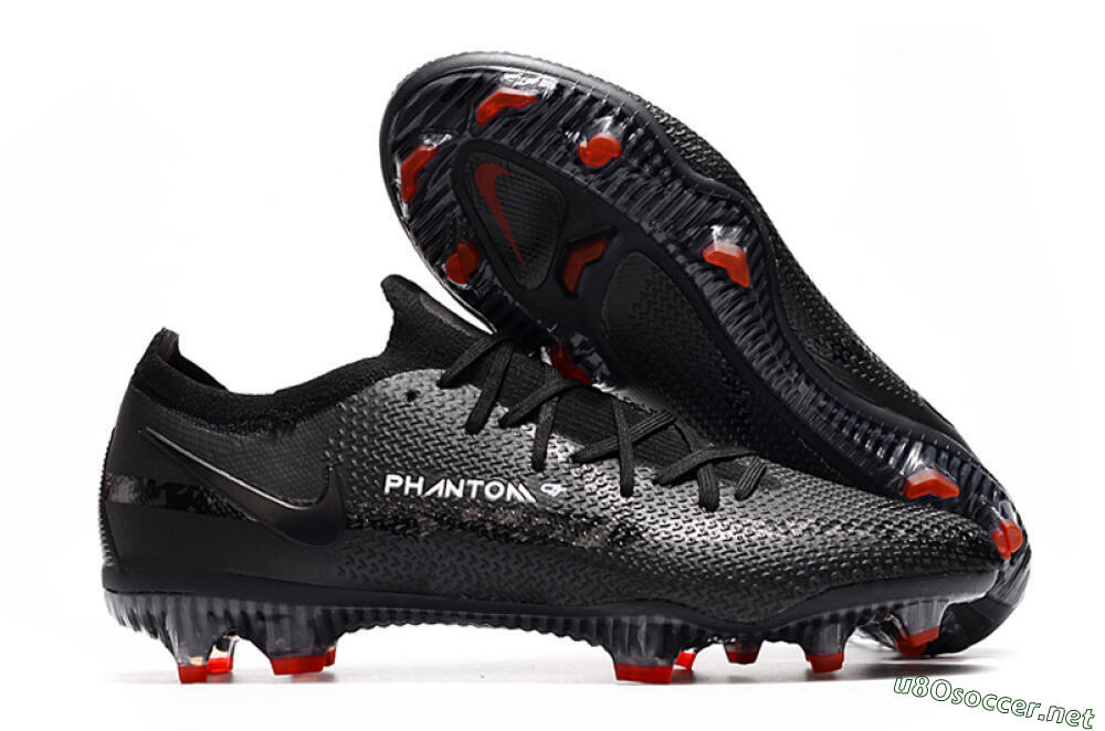 Men's Nike Phantom GT 2 Elite FG Football Boots - Black 2