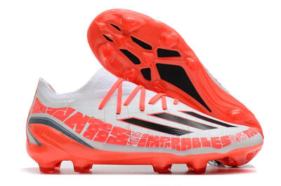 Men's Adidas X Speedportal.1 FG Football Boots - White/Orange
