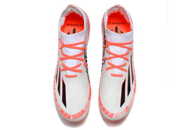 Men's Adidas X Speedportal.1 FG Football Boots - White/Orange