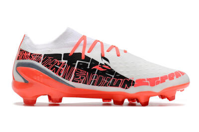 Men's Adidas X Speedportal.1 FG Football Boots - White/Orange