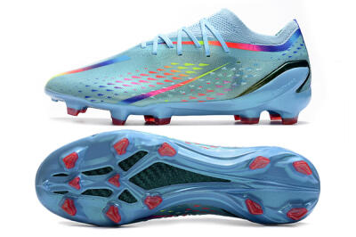 Men's Adidas X Speedportal.1 FG Football Boots - Blue/Pink