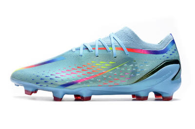Men's Adidas X Speedportal.1 FG Football Boots - Blue/Pink