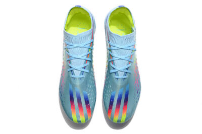 Men's Adidas X Speedportal.1 FG Football Boots - Blue/Pink