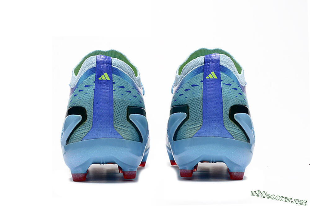 Men's Adidas X Speedportal.1 FG Football Boots - Blue/Pink 5