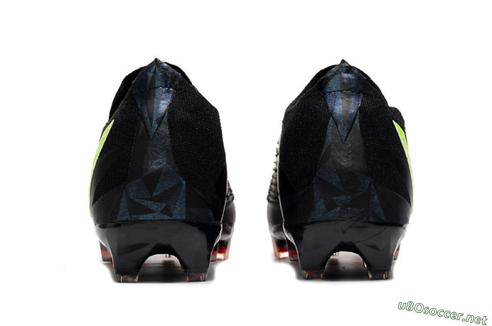 Men's Adidas Predator Edge Geometric.1 Low FG Football Boots - Black/Yellow/Red 6