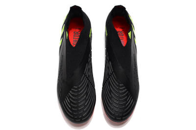Men's Adidas Predator Edge Geometric+ FG Football Boots - Black/Yellow/Red