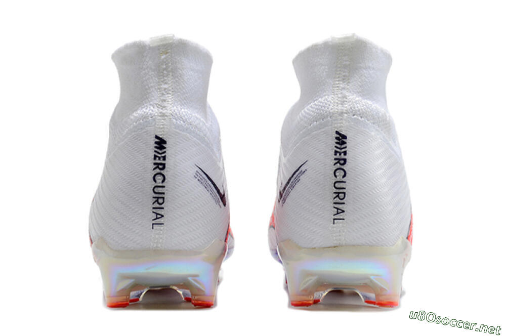 Men's Nike Air Zoom Mercurial Superfly 9 Elite AG Football Boots - White/Pink 5