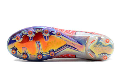 Men's Nike Air Zoom Mercurial Superfly 9 Elite AG Football Boots - White/Pink