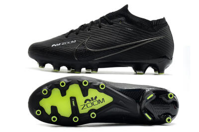 Unisex Nike Air Zoom Mercurial Vapor 15 Elite AG Football Boots - Black
