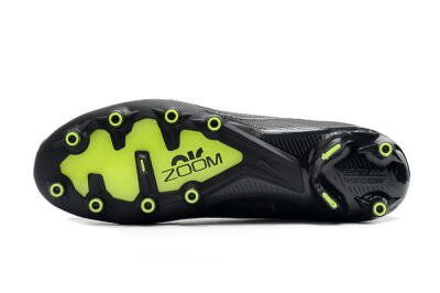 Men's Nike Air Zoom Mercurial Superfly 9 Elite AG Football Boots - Black/Green