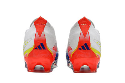 Men's Adidas Predator FIFA World Cup Qatar 2022 Edge+ FG Football Boots - White/Red/Blue
