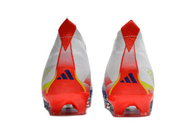 Unisex Adidas Predator FIFA World Cup Qatar 2022 Edge+ FG Football Boots - White/Red/Blue