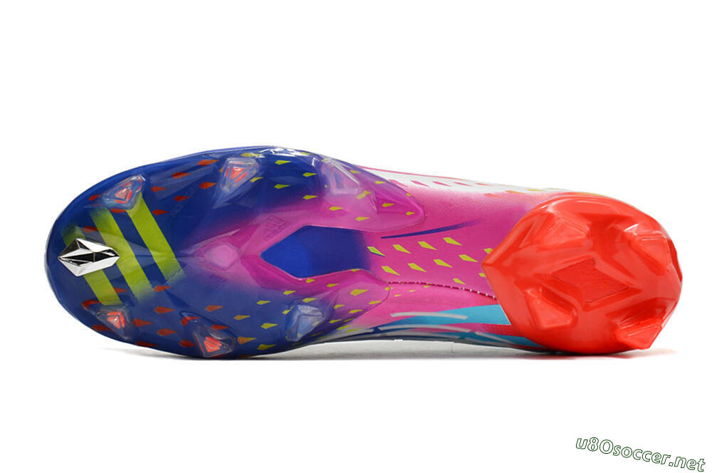 Unisex Adidas Predator FIFA World Cup Qatar 2022 Edge+ FG Football Boots - White/Red/Blue 6