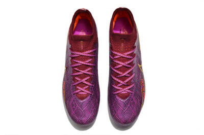 Men's Nike Air Zoom Mercurial Superfly 9 Elite AG Football Boots - Red/Gold/Blue