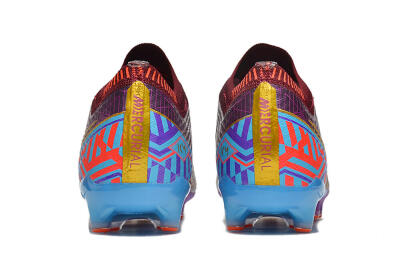 Unisex Nike Air Zoom Mercurial Vapor 15 Elite AG Football Boots - Red/Gold/Blue