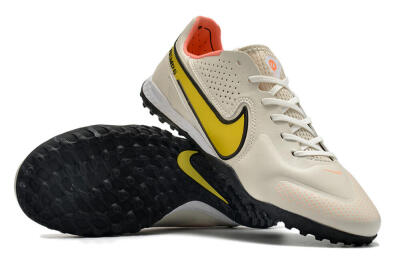 Men's Nike Tiempo Legend 9 Pro TF Football Shoes - White/Yellow
