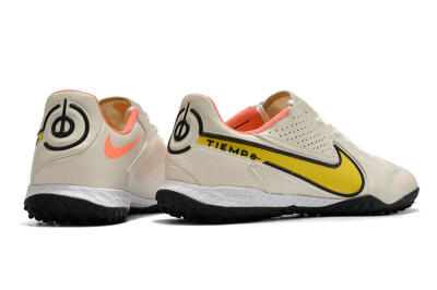 Men's Nike Tiempo Legend 9 Pro TF Football Shoes - White/Yellow