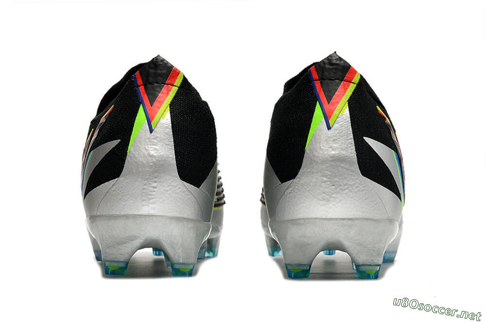 Men's Adidas Predator FIFA World Cup Qatar 2022 Edge+ FG Football Boots - Silver/Black 5
