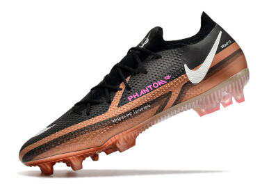 Men's Nike Phantom GT Elite FG Football Boots - Black/Gold/White