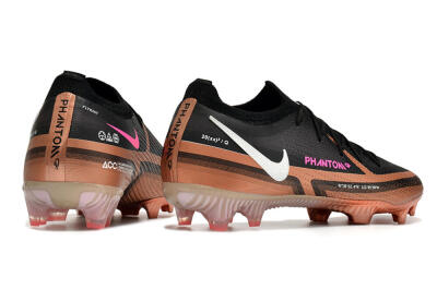 Men's Nike Phantom GT Elite FG Football Boots - Black/Gold/White
