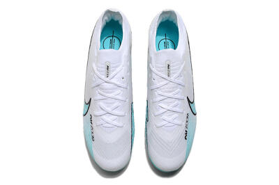 Unisex Nike Air Zoom Mercurial Vapor 15 Elite FG Football Boots - White/Blue/Pink