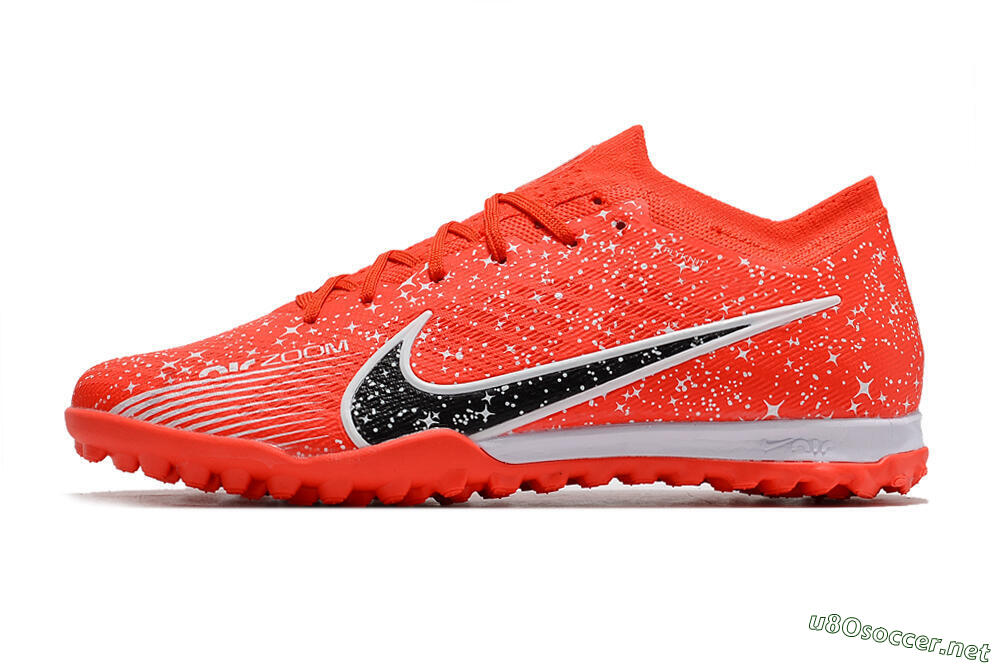 Men's Nike Air Zoom Mercurial Vapor 15 Elidte TF Football Shoes - Red/Black/White 0