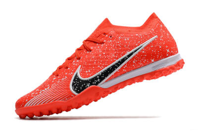 Men's Nike Air Zoom Mercurial Vapor 15 Elidte TF Football Shoes - Red/Black/White