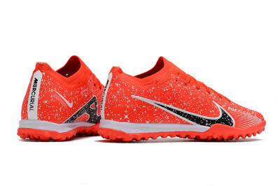 Men's Nike Air Zoom Mercurial Vapor 15 Elidte TF Football Shoes - Red/Black/White