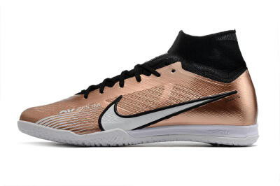Unisex Nike Mercurial Superfly 9 Elite IC Football Shoes - Gold/Black/White
