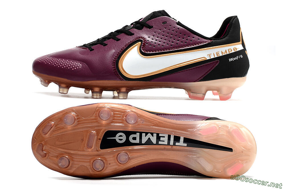 Men's Nike Tiempo Legend 9 Elite FG Football Boots - Red/Black/White 1