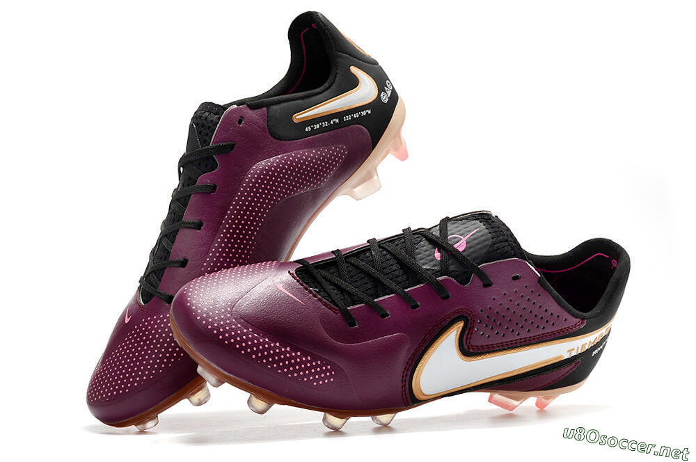 Men's Nike Tiempo Legend 9 Elite FG Football Boots - Red/Black/White 6