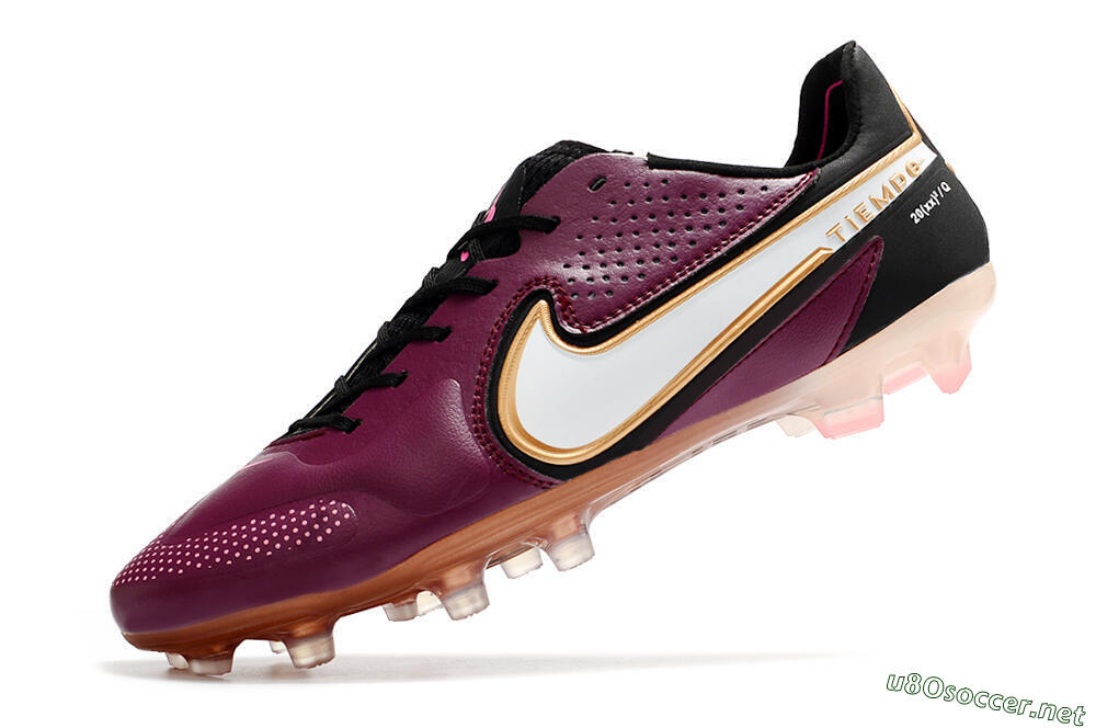 Men's Nike Tiempo Legend 9 Elite FG Football Boots - Red/Black/White 8