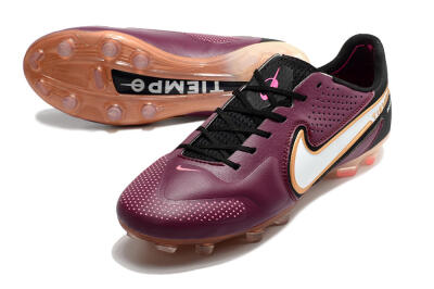 Men's Nike Tiempo Legend 9 Elite FG Football Boots - Red/Black/White