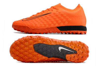Men's Nike Phantom Ultra Venom TF Football Shoes - Orange/Black