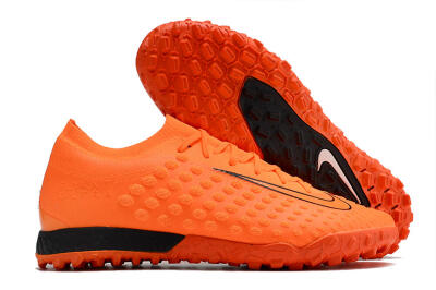 Men's Nike Phantom Ultra Venom TF Football Shoes - Orange/Black