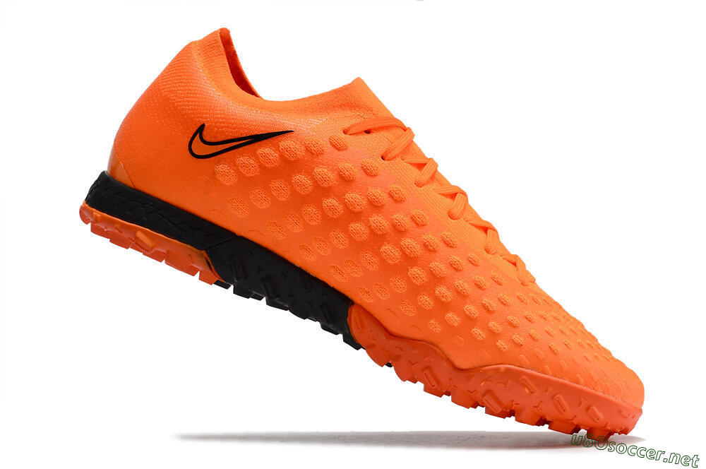 Men's Nike Phantom Ultra Venom TF Football Shoes - Orange/Black 4