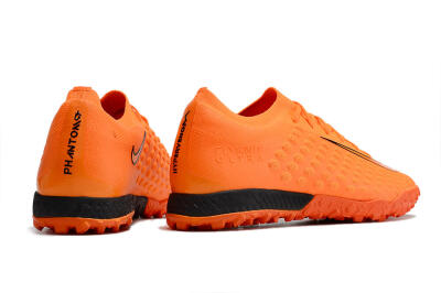 Men's Nike Phantom Ultra Venom TF Football Shoes - Orange/Black