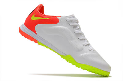 Men's Nike React Tiempo Legend 9 Pro TF Football Shoes - White/Red/Yellow