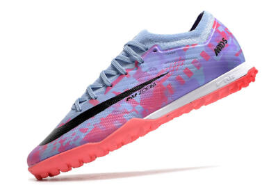 Men's Nike Air Zoom Mercurial Vapor 15 Elite TF Football Shoes - Blue/Purple/Red