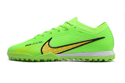 Men's Nike Air Zoom Mercurial Vapor 15 Elite TF Football Shoes - Green/Yellow/Pink