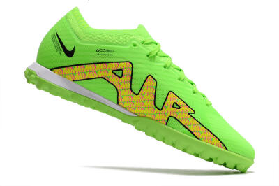 Men's Nike Air Zoom Mercurial Vapor 15 Elite TF Football Shoes - Green/Yellow/Pink