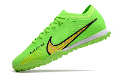Men's Nike Air Zoom Mercurial Vapor 15 Elite TF Football Shoes - Green/Yellow/Pink